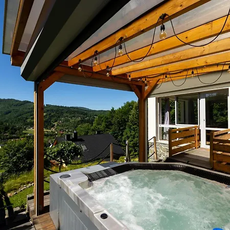 Holiday home Jaworowa Hill - Luksusowy Dom - Sauna Oraz Jacuzzi *