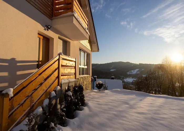 Jaworowa Hill - Luksusowy Dom - Sauna Oraz Jacuzzi Feriehus Brenna