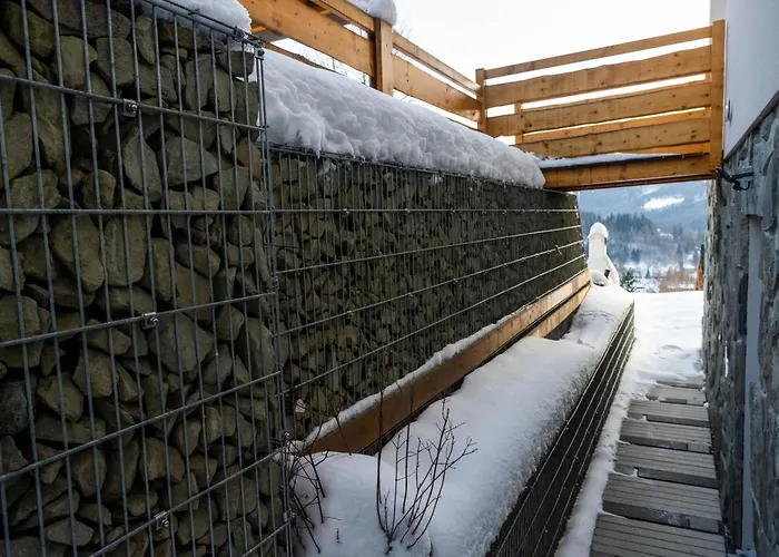 Feriehus Jaworowa Hill - Luksusowy Dom - Sauna Oraz Jacuzzi Brenna