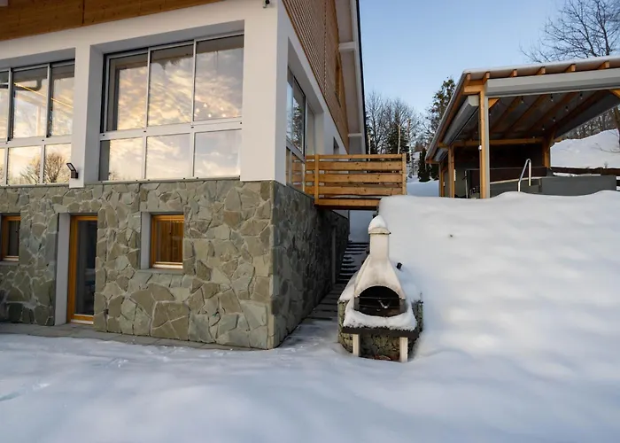 Jaworowa Hill - Luksusowy Dom - Sauna Oraz Jacuzzi Feriehus Brenna